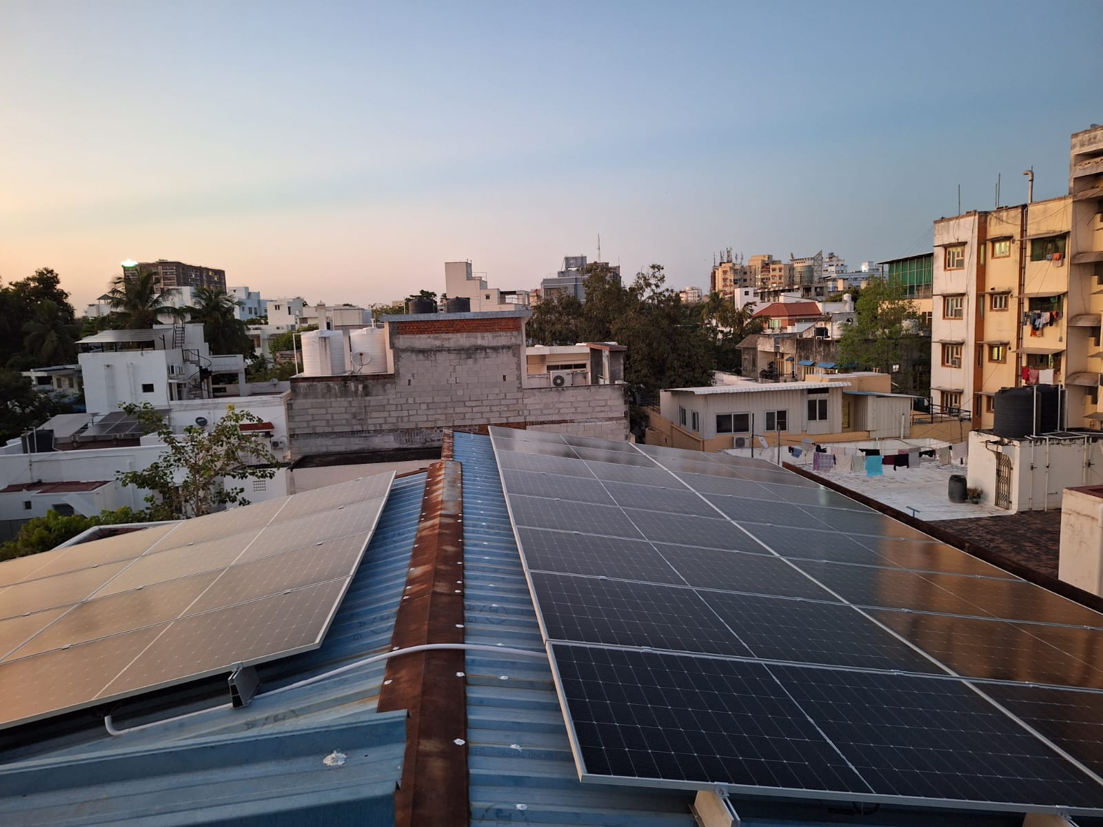 15kW Residential solar installation in Chetpet