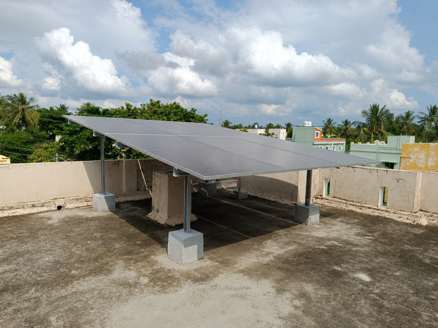 3kW Residential solar installation in Morai, Vellanur 2024